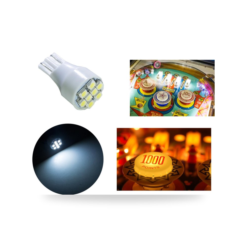 باسكال 20x T15#906 921 912 وميض ستروب بدون ظلال 3528 اس ام