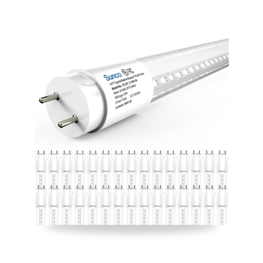30 عبوة من 30 قطعة من مصابيح اضاءة LED T8 بطول 4 قدم بديلة