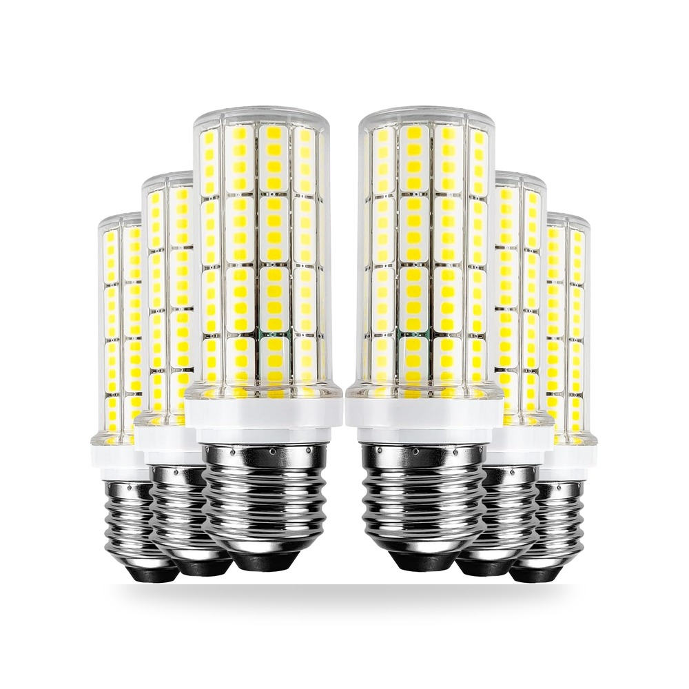 مصباح اضاءة LED 6 قطع 200 واط يعادل 2500 لومن 5000 كلفن ضوء