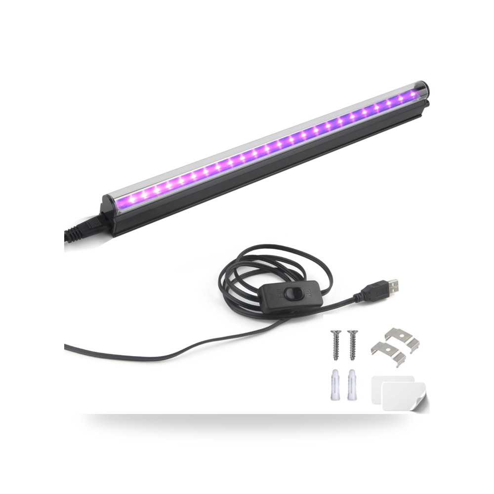جرينك - شريط اضاءة LED اسود بالاشعة فوق البنفسجية: 10 واط 1