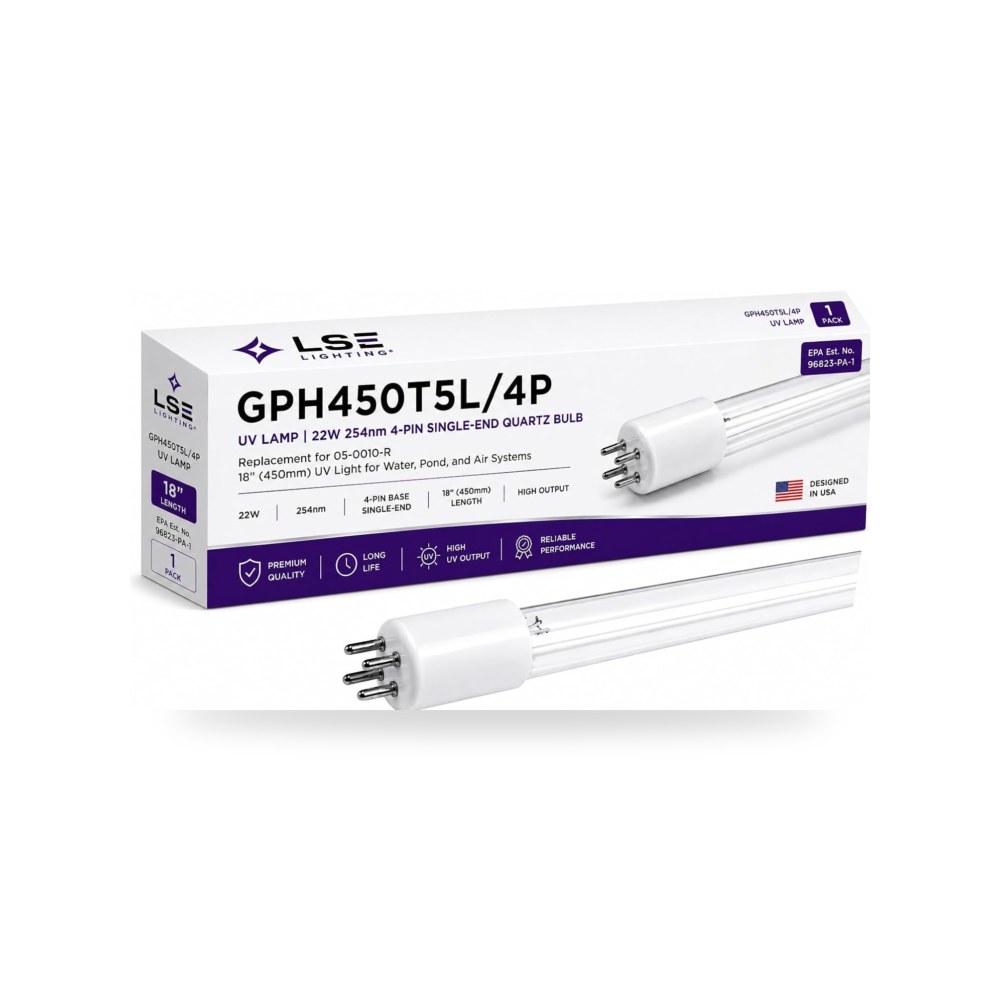 GPH450T5L - 4P مصباح مسخن مسبقًا بالاشعة فوق