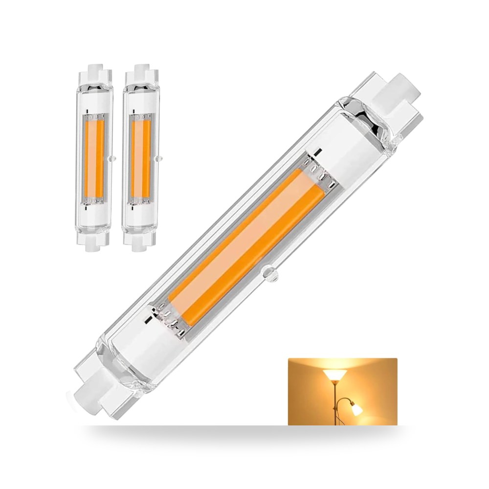 مقياس LED 118 مم قابل للتعتيم 30 واط ابيض موديل R7S