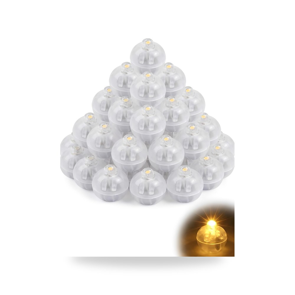50 مصباح LED صغير من بي تي ايه سي جي دبليو بي، مصابيح كرات