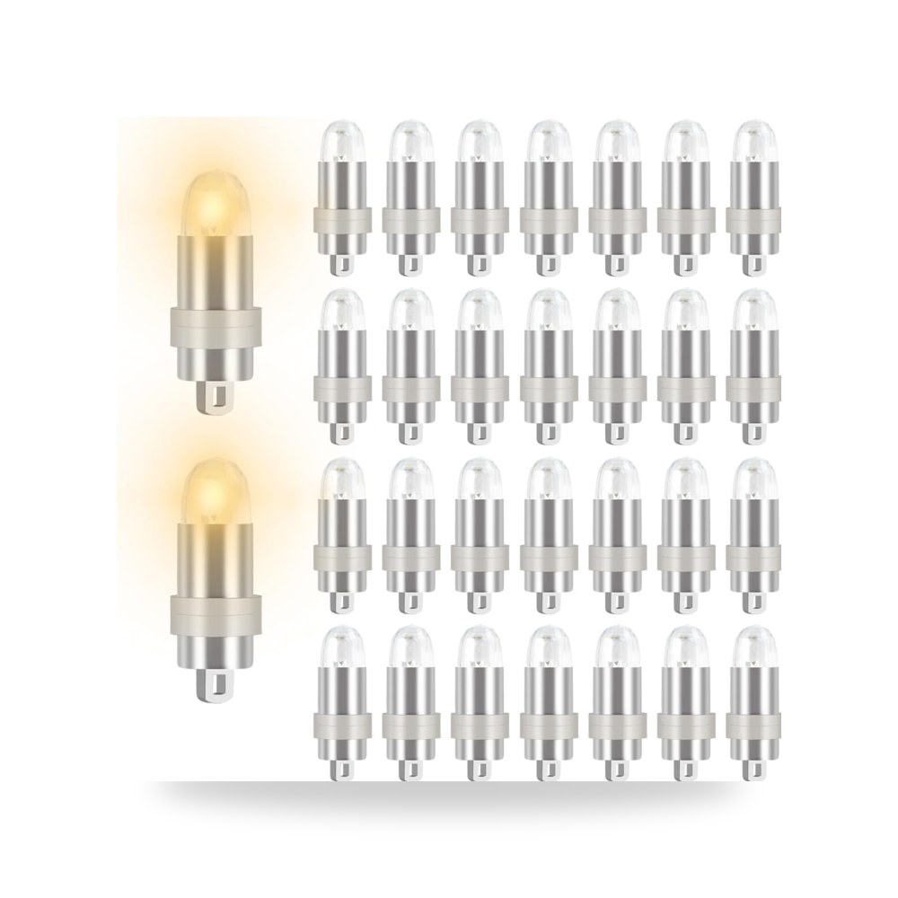 بالونات LED صغيرة من اوتيميو، 30 قطعة من البالونات باضاءة