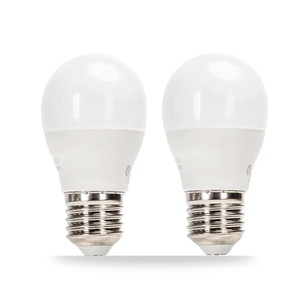 زاريفي شبكة G45 E27 بلوتوث 6.5 واط RGB + CCT عبوة من قطعتين