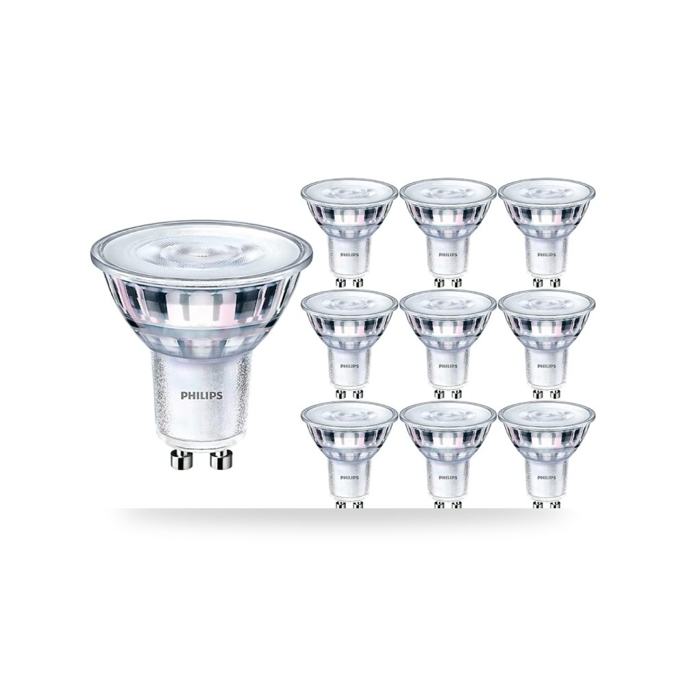 فيليبس عبوة من 10 قطع من كوريبرو LED 4 واط (50 واط) GU10