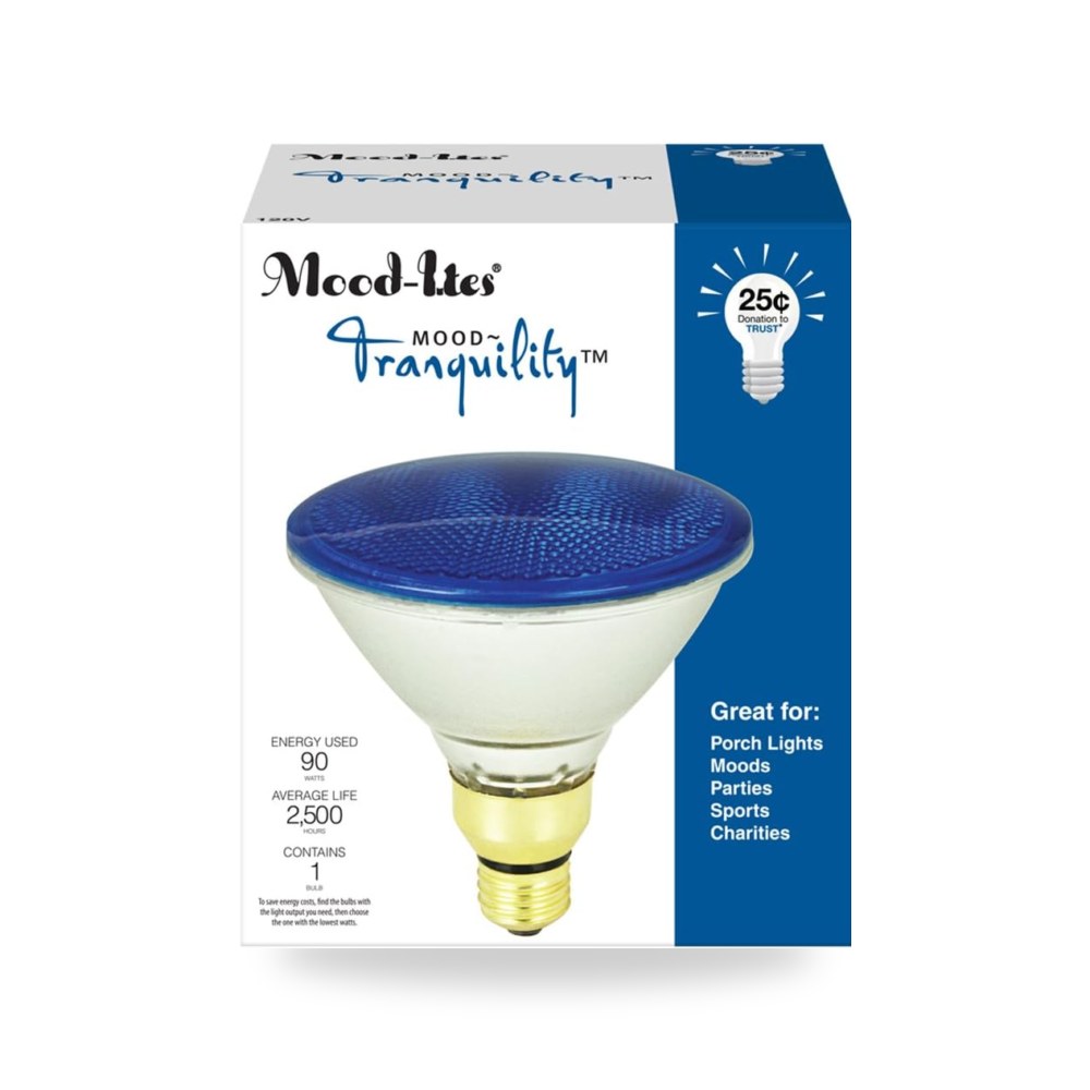 فيت ML90PAR - QFL - B 90 وات Par38 ازرق هالوجين، عبوة واحدة