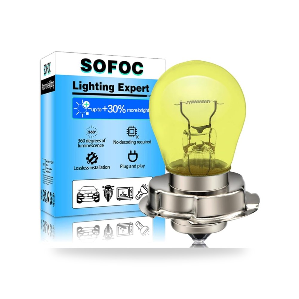 SOFOC P26S 12V 15W لمبة هالوجين لمصباح (كود: 765073)