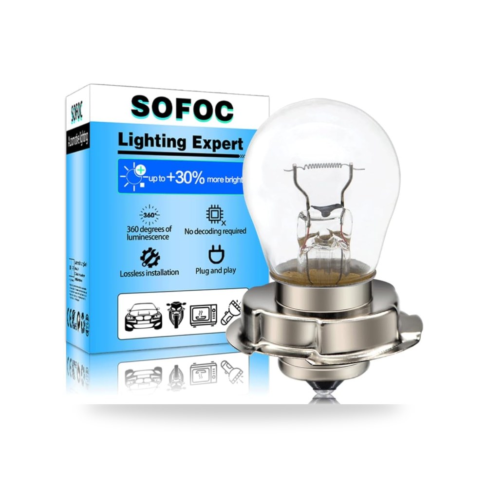 SOFOC P26S 12V 15W لمبة هالوجين لمصباح (كود: 765074)