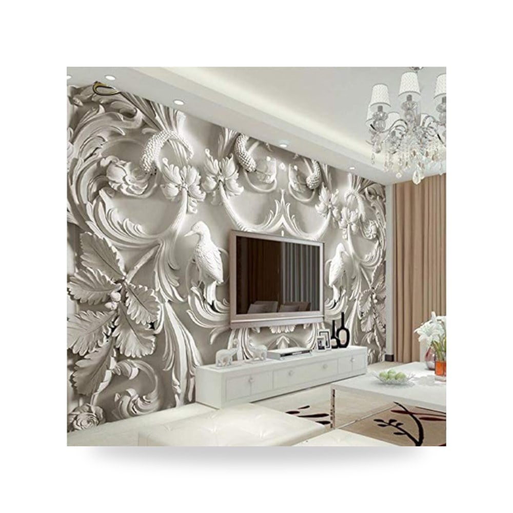 افيكالب ورق حائط ثلاثي الابعاد حصري AWZ0201 كبير بتصميم