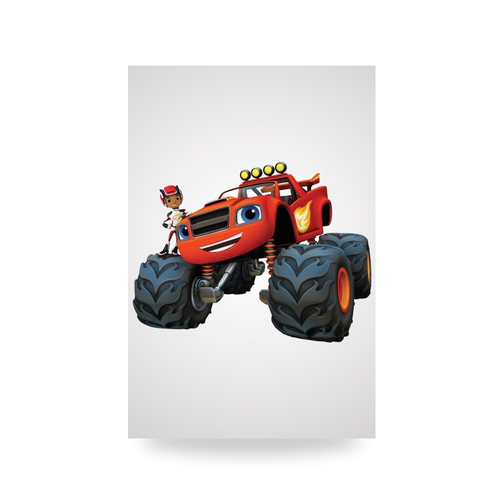 رووم ميتس ملصقات حائط Rmk3119Scs Blaze & The Monster