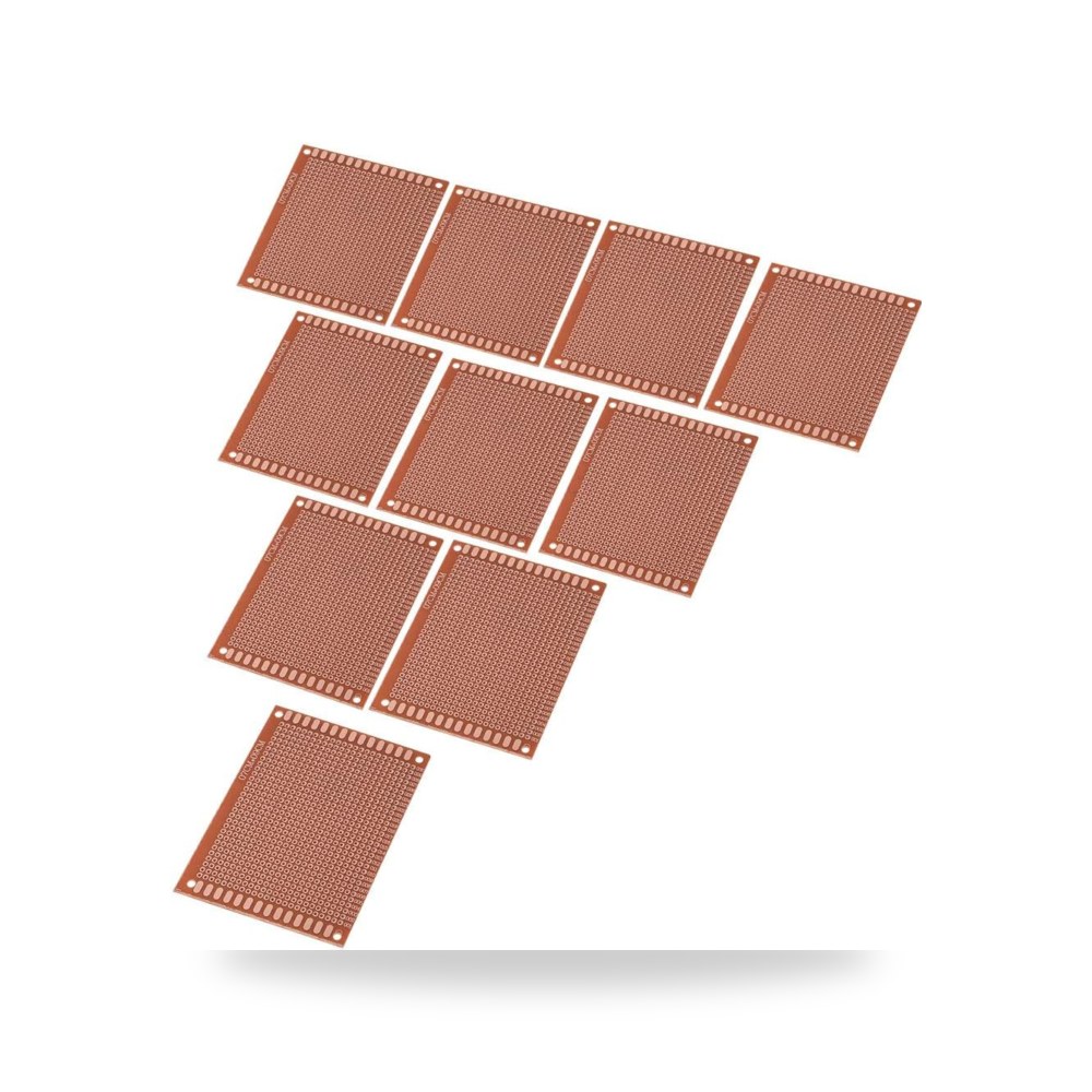 لوحات قواطع الدوائر أحمر 7x9cm موديل Pre-drilled