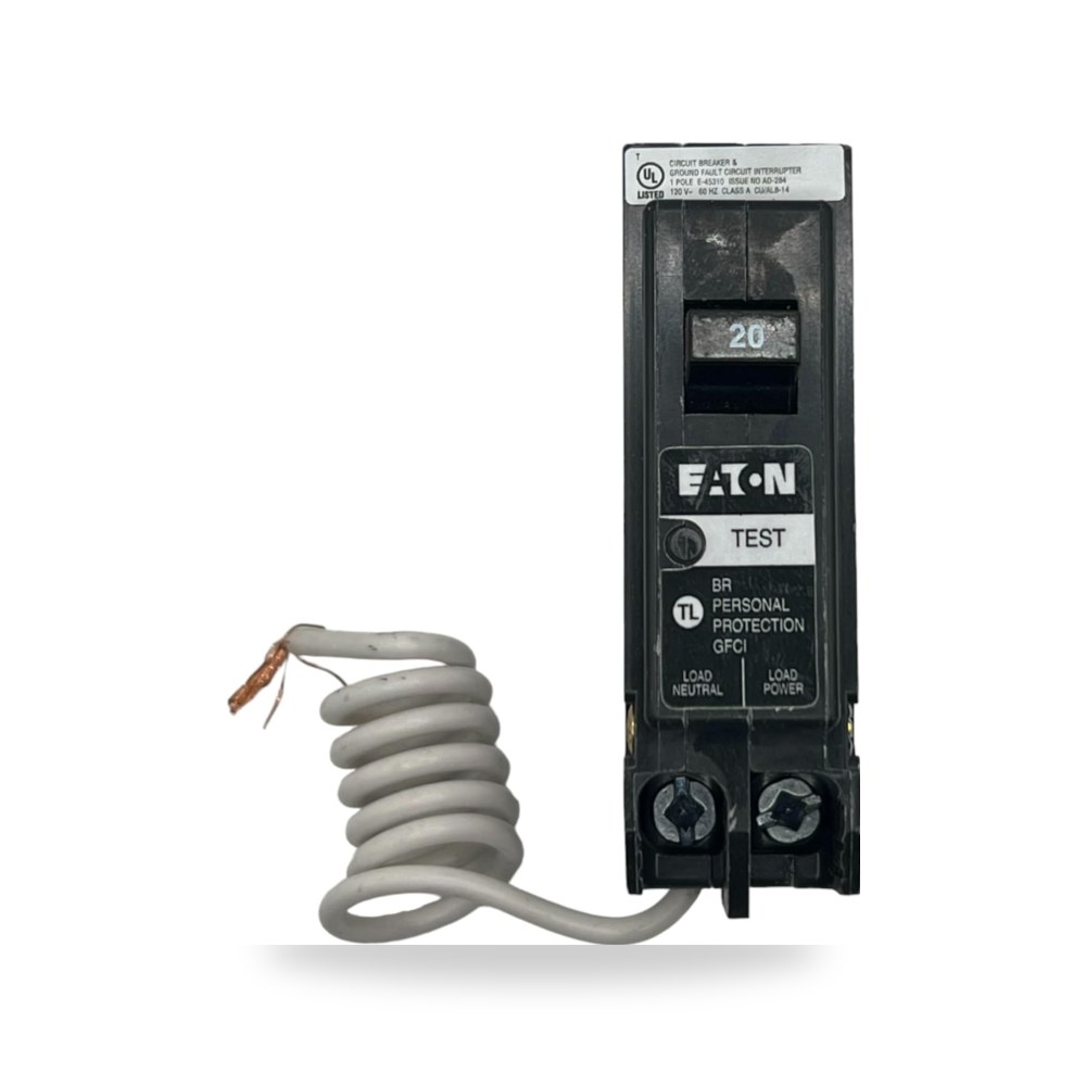 ايتون Br Gfci, 5ma, 1 قطب, 10kaic, 20a, بيج