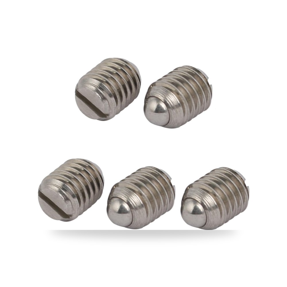 مكبس زنبركي M8x10mm 304 من الستانلس ستيل 304 من رويلوجود، 5