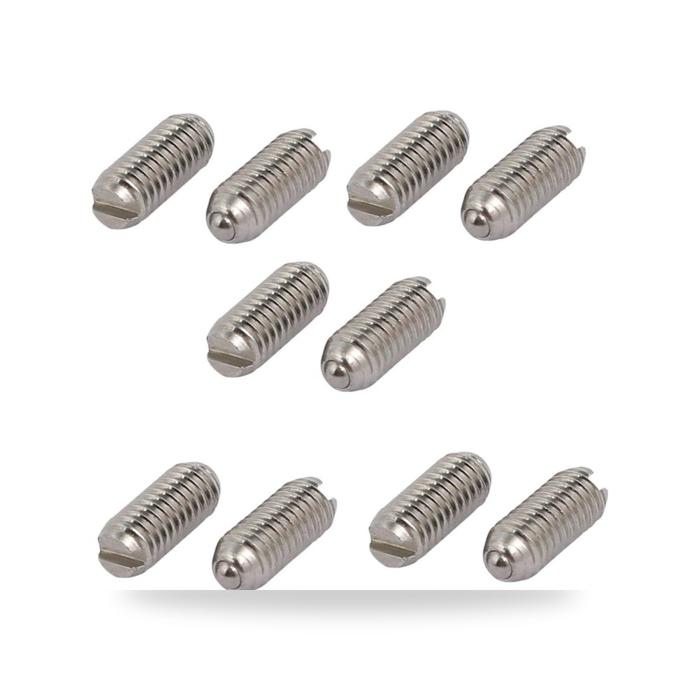 مكبس زنبركي M3x7mm 304 من الستانلس ستيل 304 من رويلوجود، 10