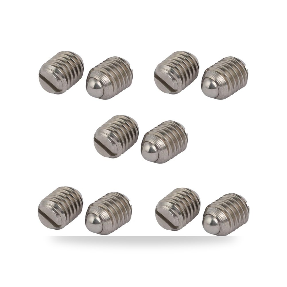 مكبس زنبركي M8x10mm 304 من الستانلس ستيل 304 من رويلوجود 10
