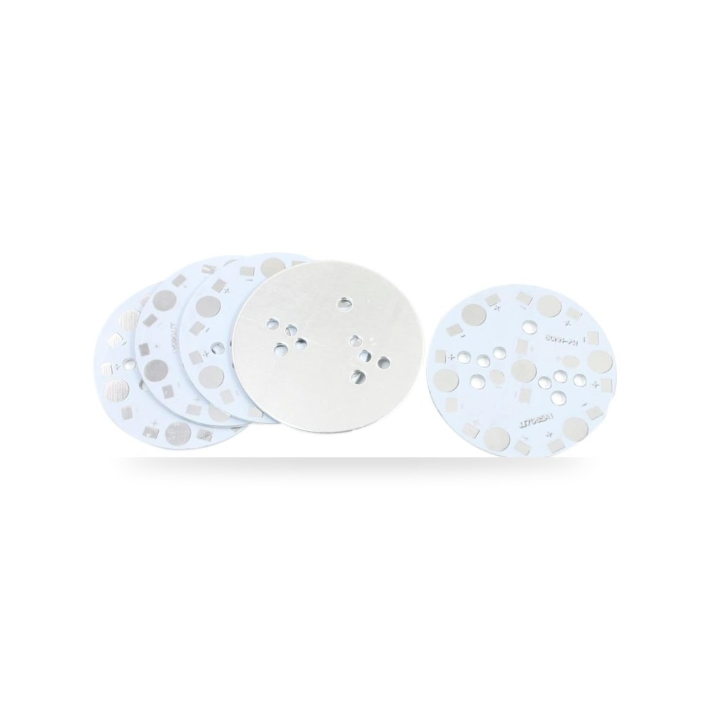 Aexit 5 Pcs (Panel/Plate PCB) 49 mm 7 × 1W 3W 5W LED