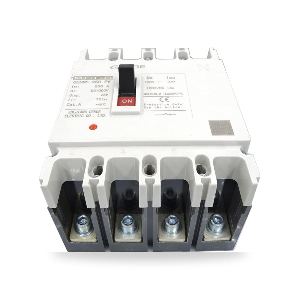 افضل CENM5-250 PV DС 1000V 250A 4P DС قاطع الدائرة الشمسية