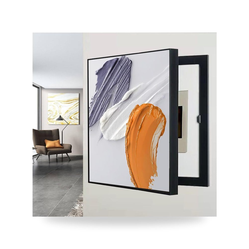 حافظة غطاء صندوق كهربائي عصري مزخرف، غطاء