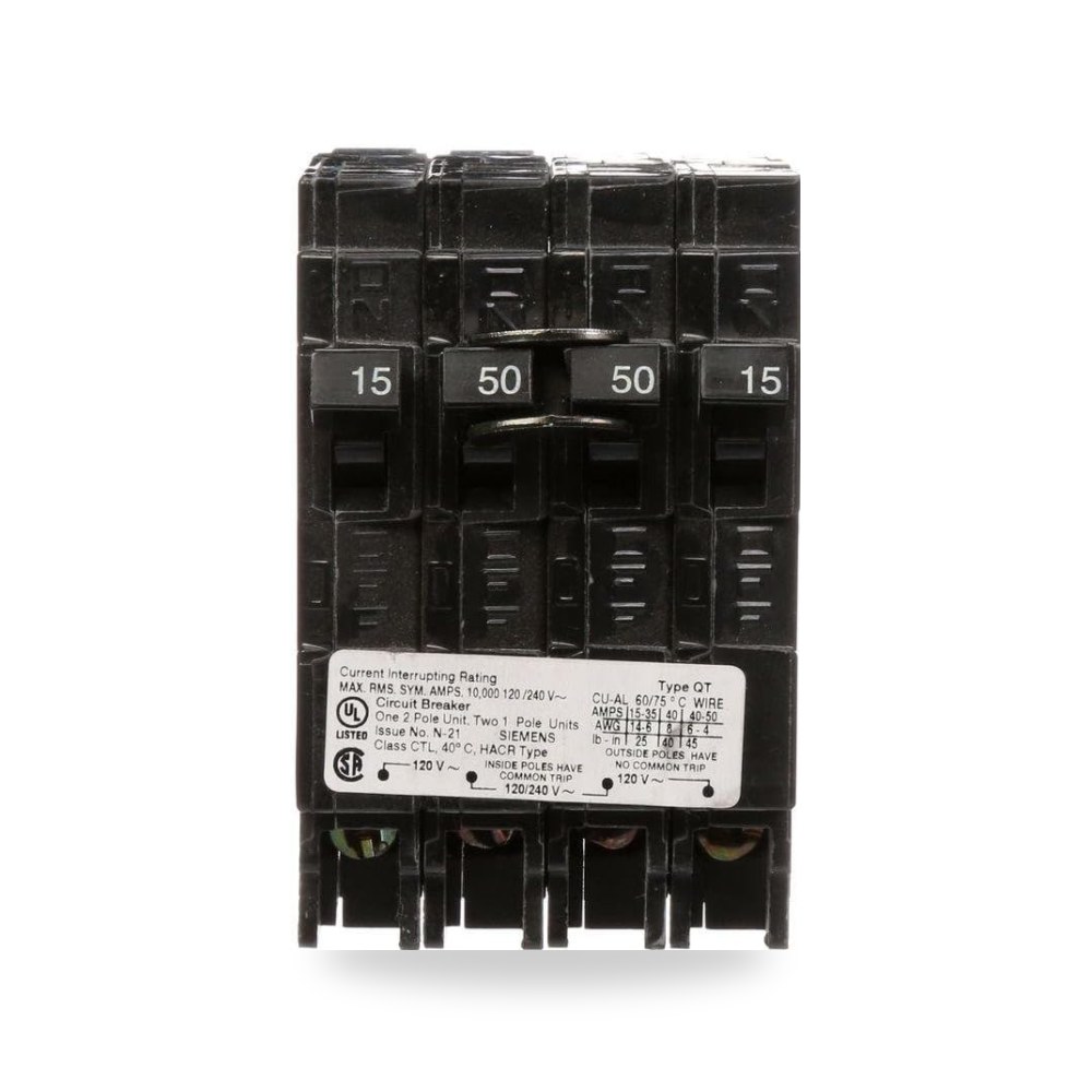 سيمنس SIEQ21550CT SIE Q21550CT MLD-CS قابس سي بي، اسود