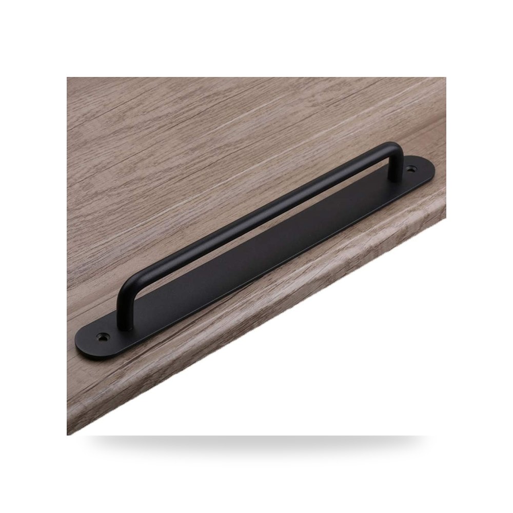 طقم مقابض سحب وخزائن فخمة من خشب زان طبيعي صلب للأبواب والأدراج ماركة Hardware Handles Pro