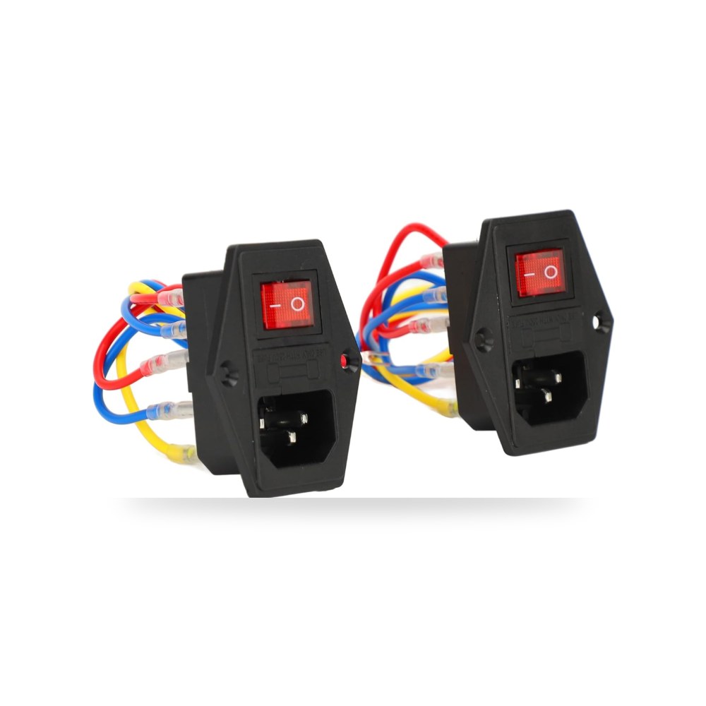 مجموعات منافذ وقواطع 250V موديل IEC320