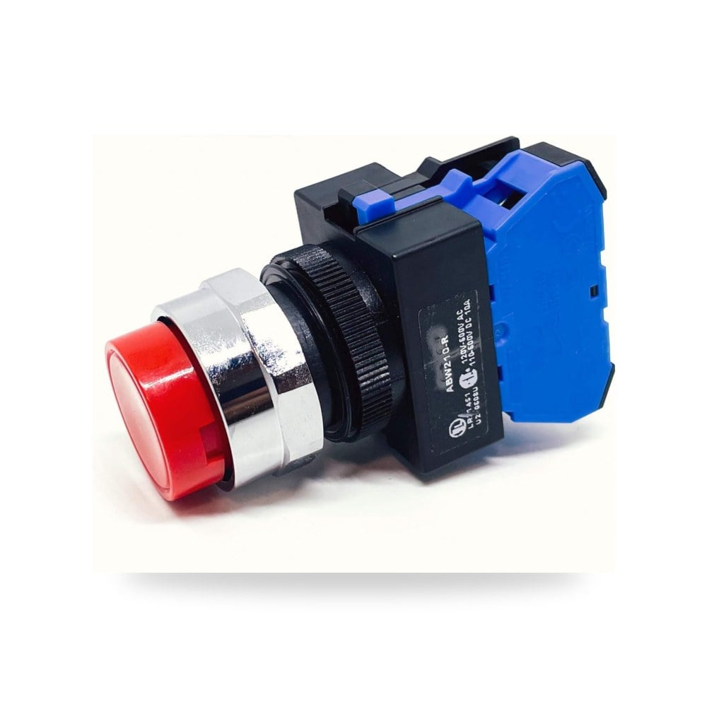 IDEC ABW210-R 22mm Pushbutton أحمر جديد القسم والتصنيف