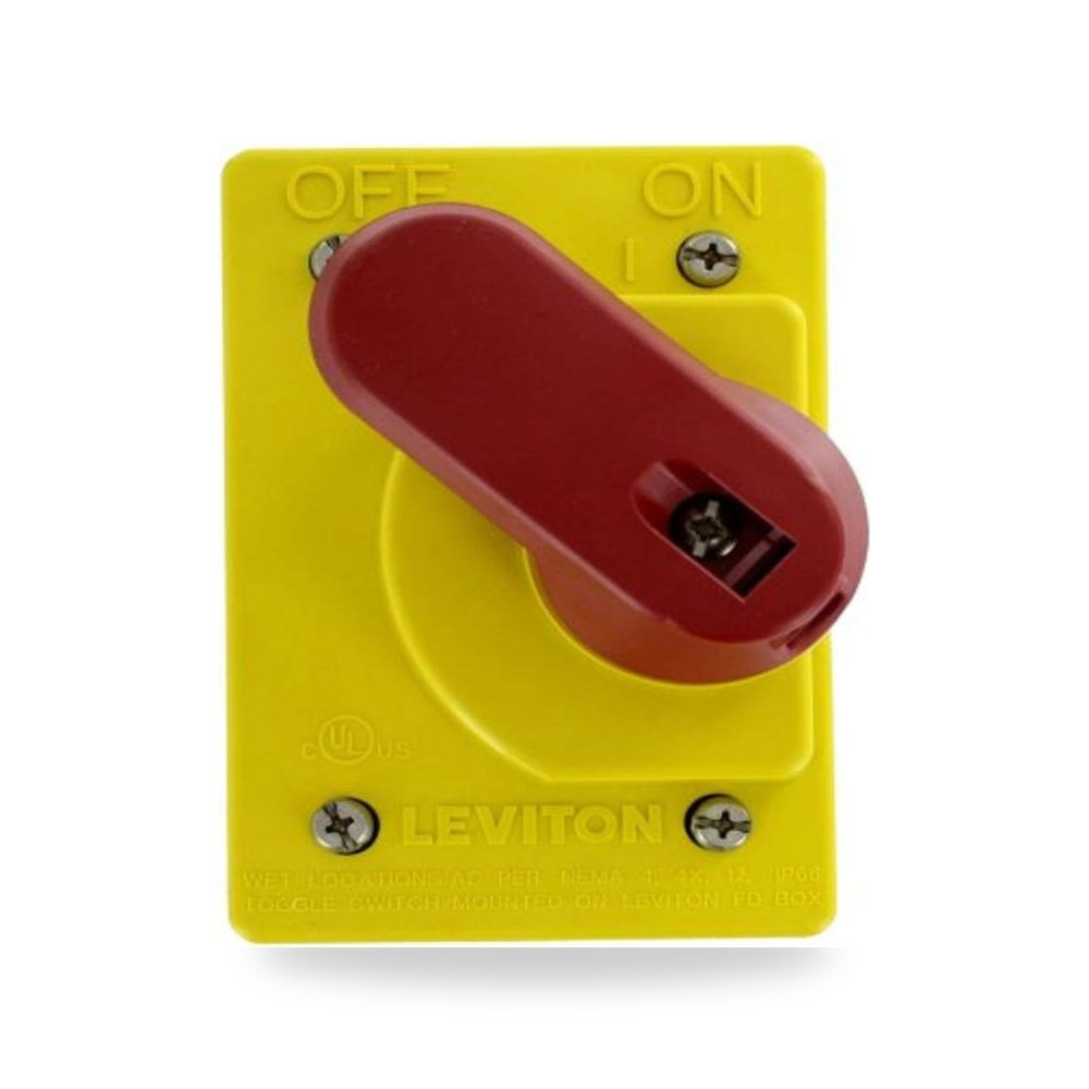 مفتاح غطاء Leviton IP66، NEMA 4 و4X، لجميع موديل COVER-S