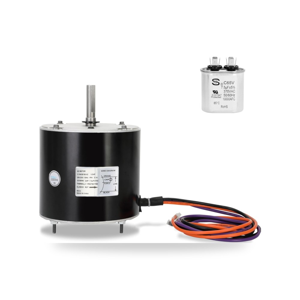 محرك مروحة مكثف 68J24 لينوكس، 68J2401 موديل 230V-1Ph