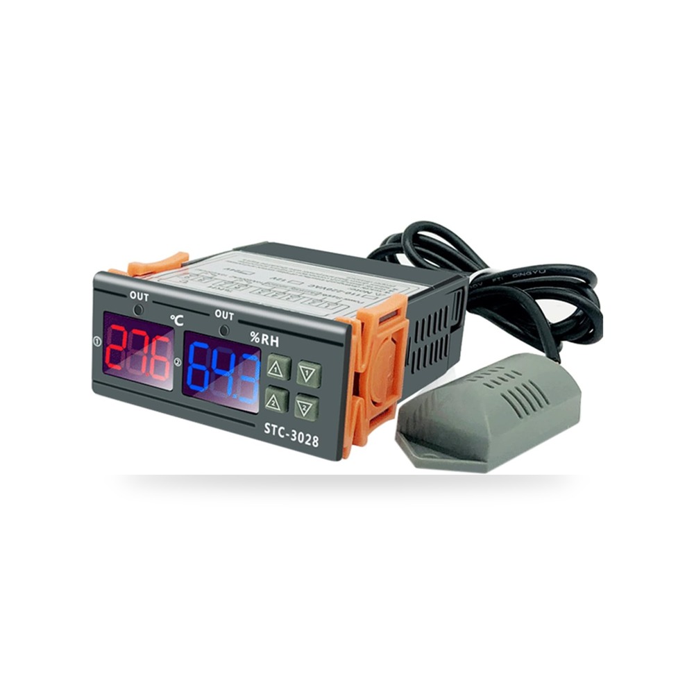 مقياس رقمي للتحكم درجة موديل STC-3028 متوفر لدى ريمكو