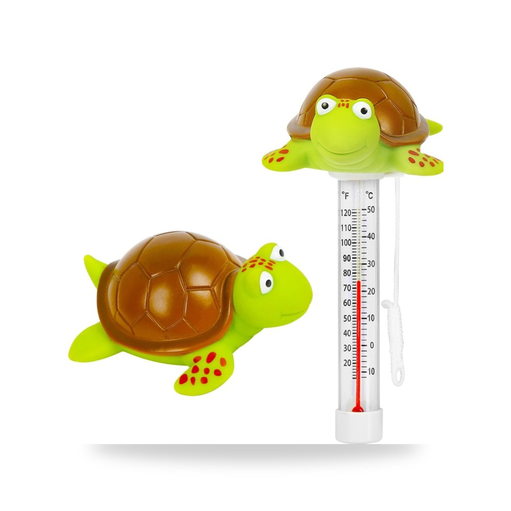 اكس واي - دبليو كيو ميزان حرارة عائم لحمام السباحة مع خيط