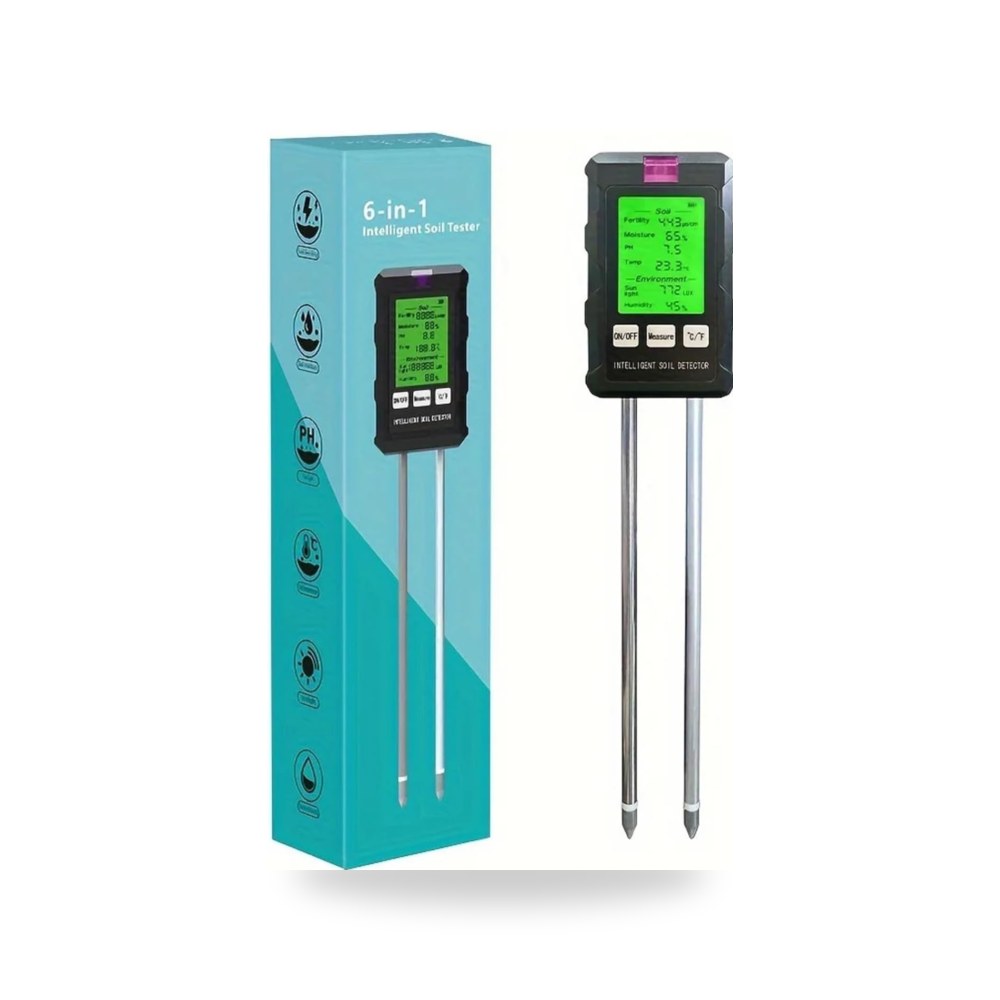 جهاز اختبار مغذيات التربة، جهاز اختبار التربة ST03 6 في 1، ROOUIO