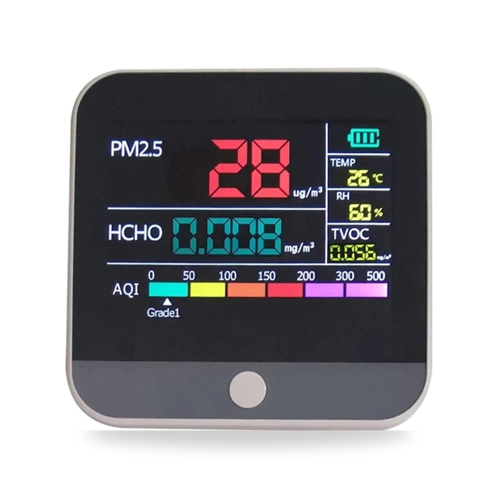 سامنويرلي محلل غاز الداخلي، PM2.5 كاشف الفورمالديهايد TVOC