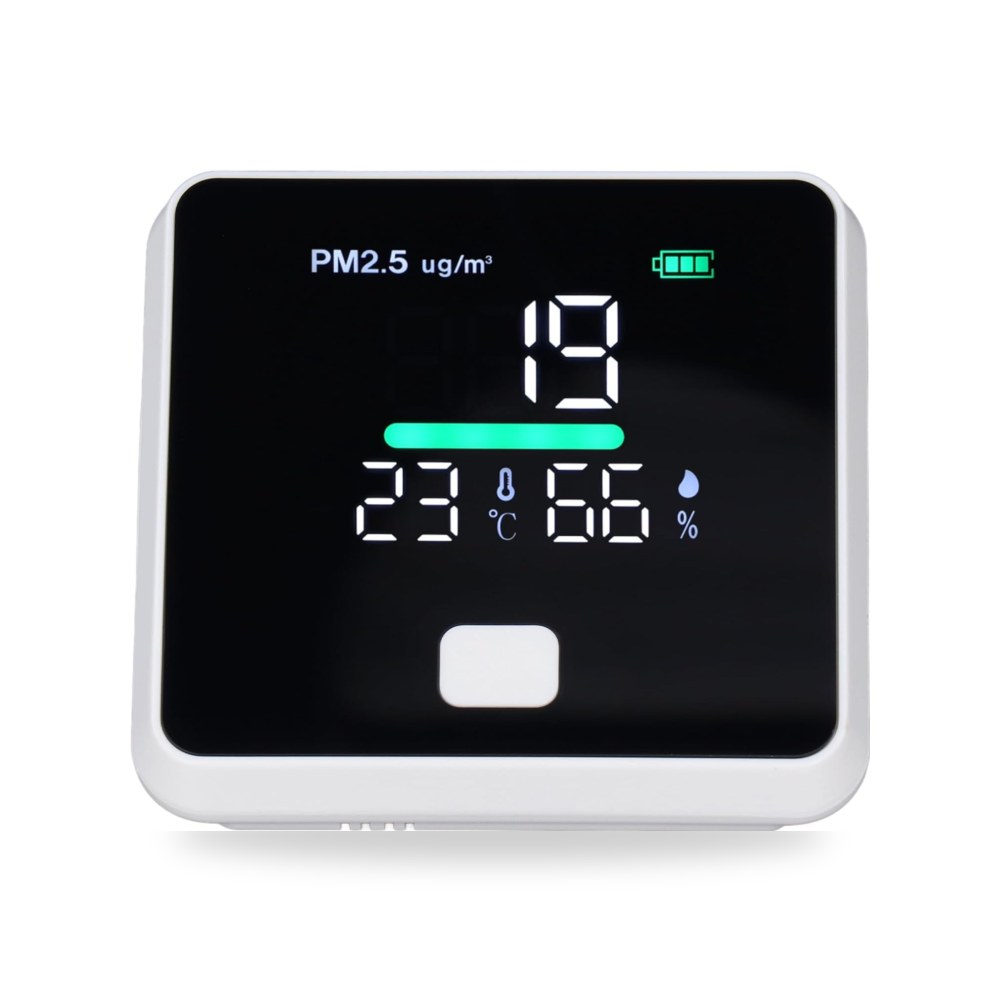 مقياس PM2.5 متر، كاشف درجة الحرارة PM2.5