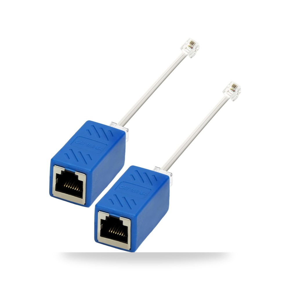 موصلات محمي من مقبس الهاتف الى ايثرنت من FARLINK موديل RJ45