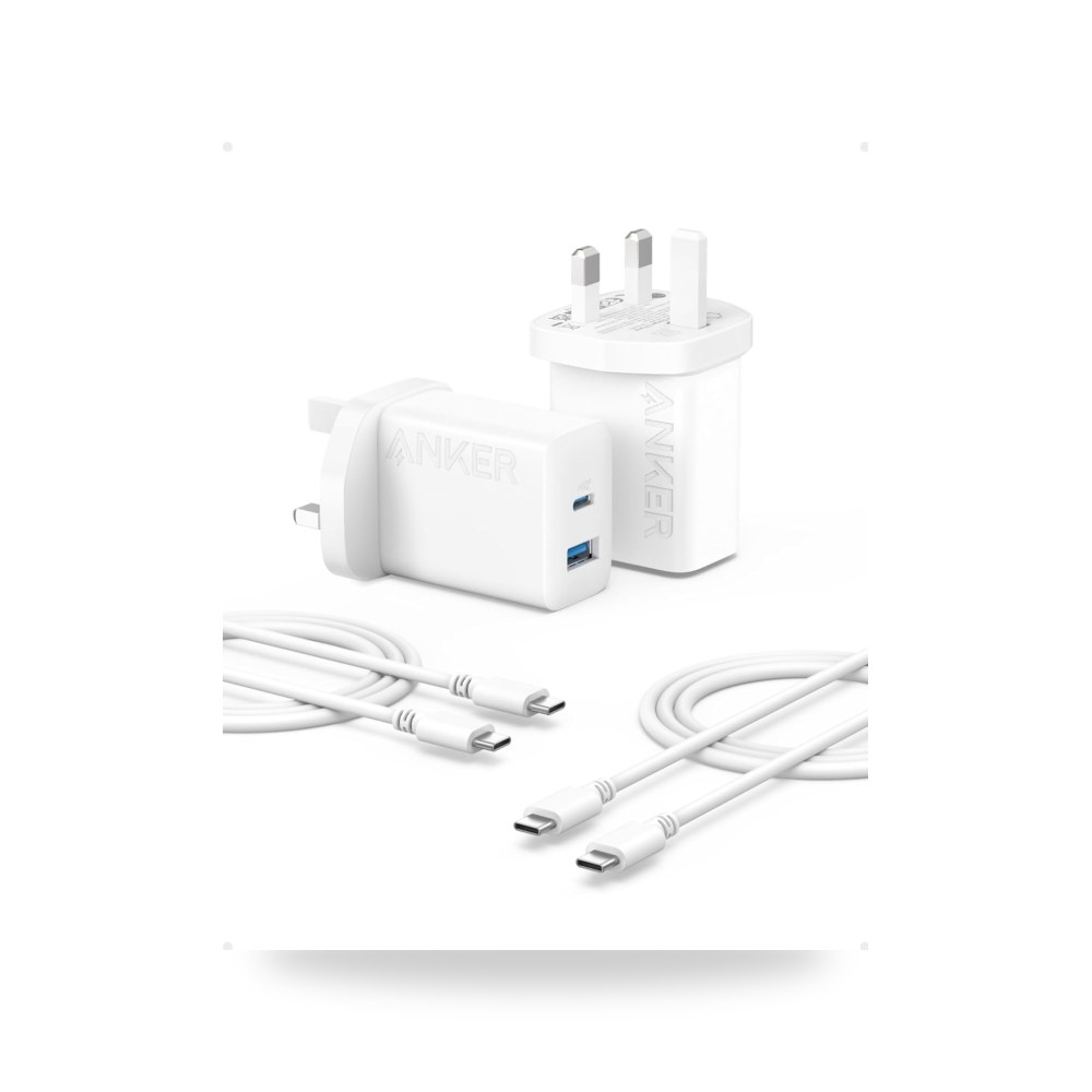 شاحن مع آيفون 15 و14 و13 و12 وسامسونج أنكر بمنفذ USB متوافق