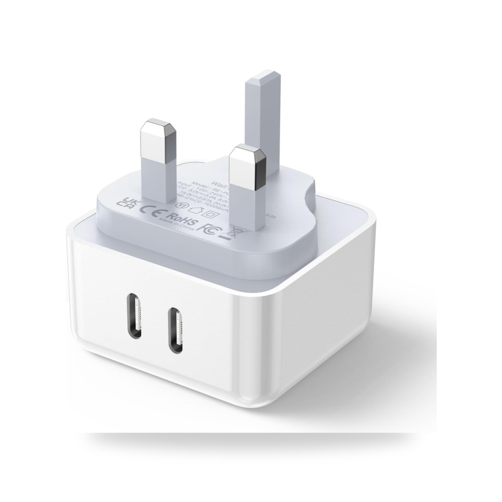 شاحن مع آيفون 17 و16 و15 و14 وآيباد أيونيوس بمنفذ USB متوافق