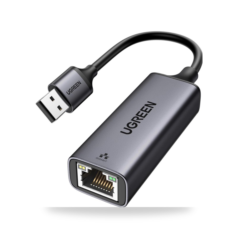 يوجرين محول ايثرنت USB 3.0 من الالومنيوم، محول انترنت ار