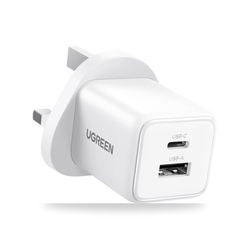 شاحن مع آيفون 16 و15 وجالاكسي S24 وشاومي، يوجرين بمنفذ USB متوافق موديل 4-Security