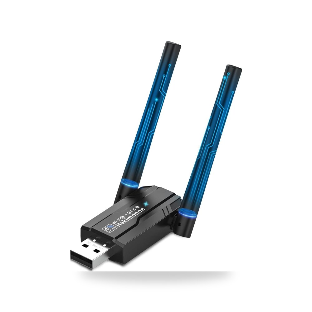 محول واي فاي USB لاسلكي 6 بلوتوث 5.4، AX900M ثنائي النطاق كتوبي