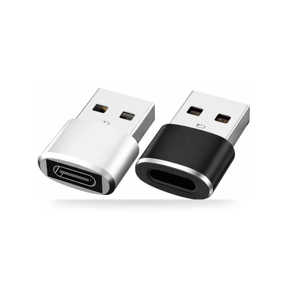محول او تي جي USB نوع سي أنثى إلى ذكر، محول الألومنيوم موديل USB-A