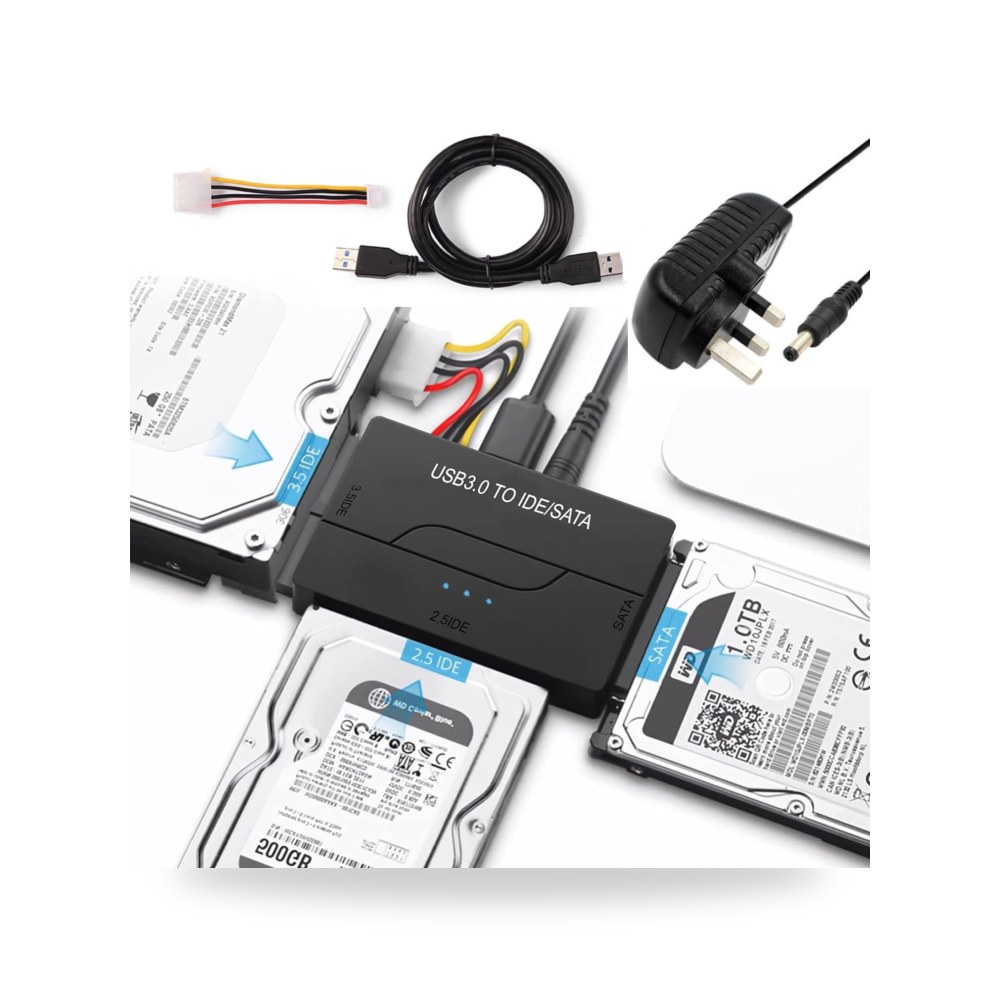 طقم USB الى ساتا 3.0 قارئ، محول لينجي خارجي