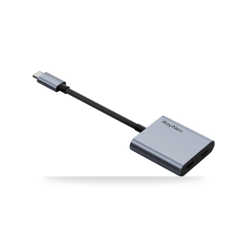 محول شحن USB نوع سي الى نظارات، شحن وتشغيل، راينيو