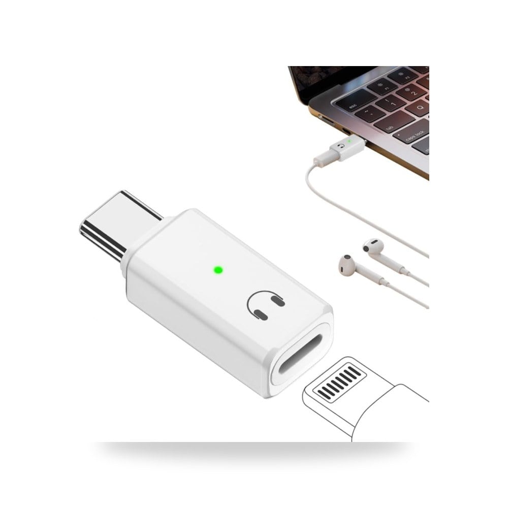 محول USB C الى لايتنينج مع مؤشر ضوئي لسلسلة غوودرن موديل USB-C