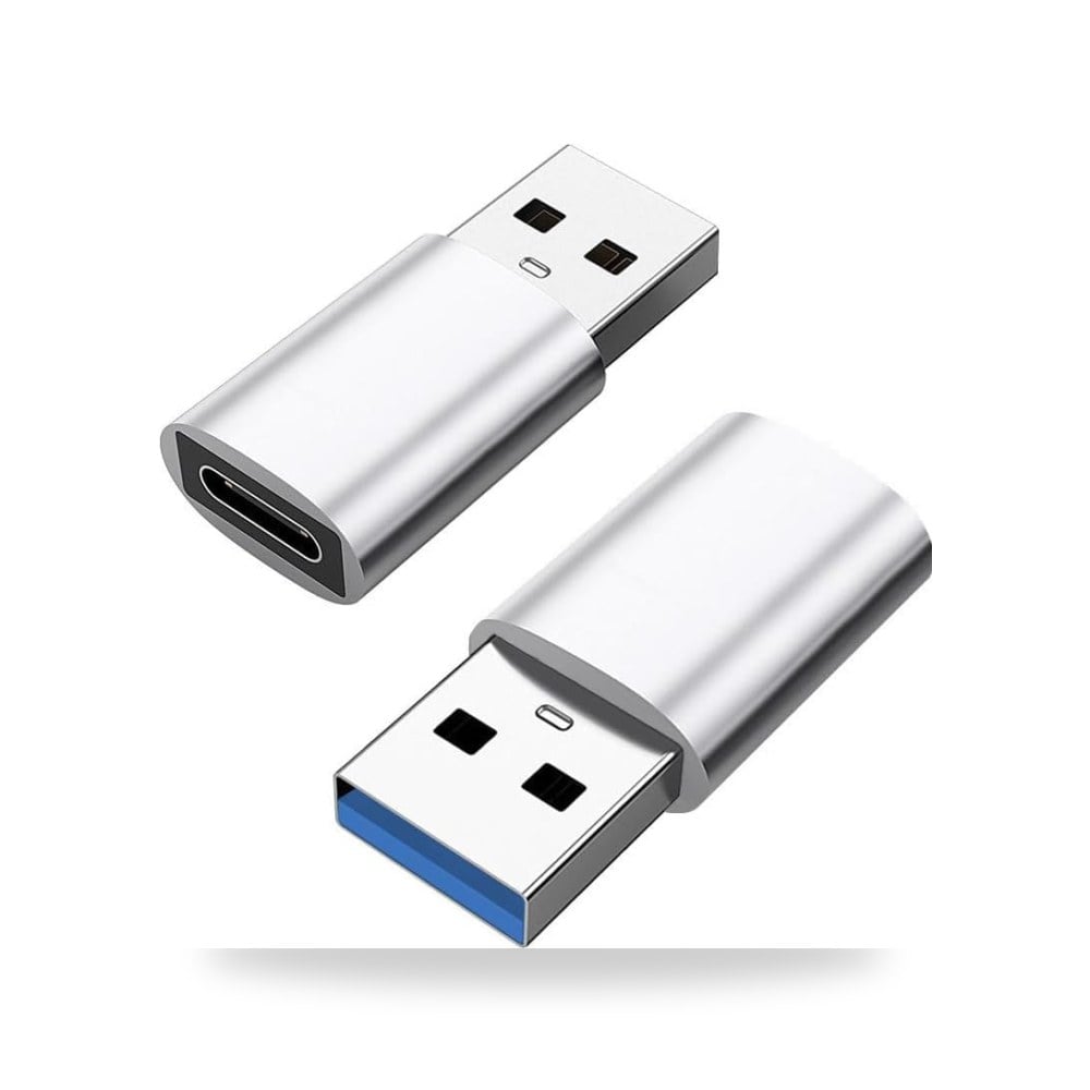 محول USB 3.0 الى للشحن السريع ونقل البيانات، الألومنيوم موديل USB-C