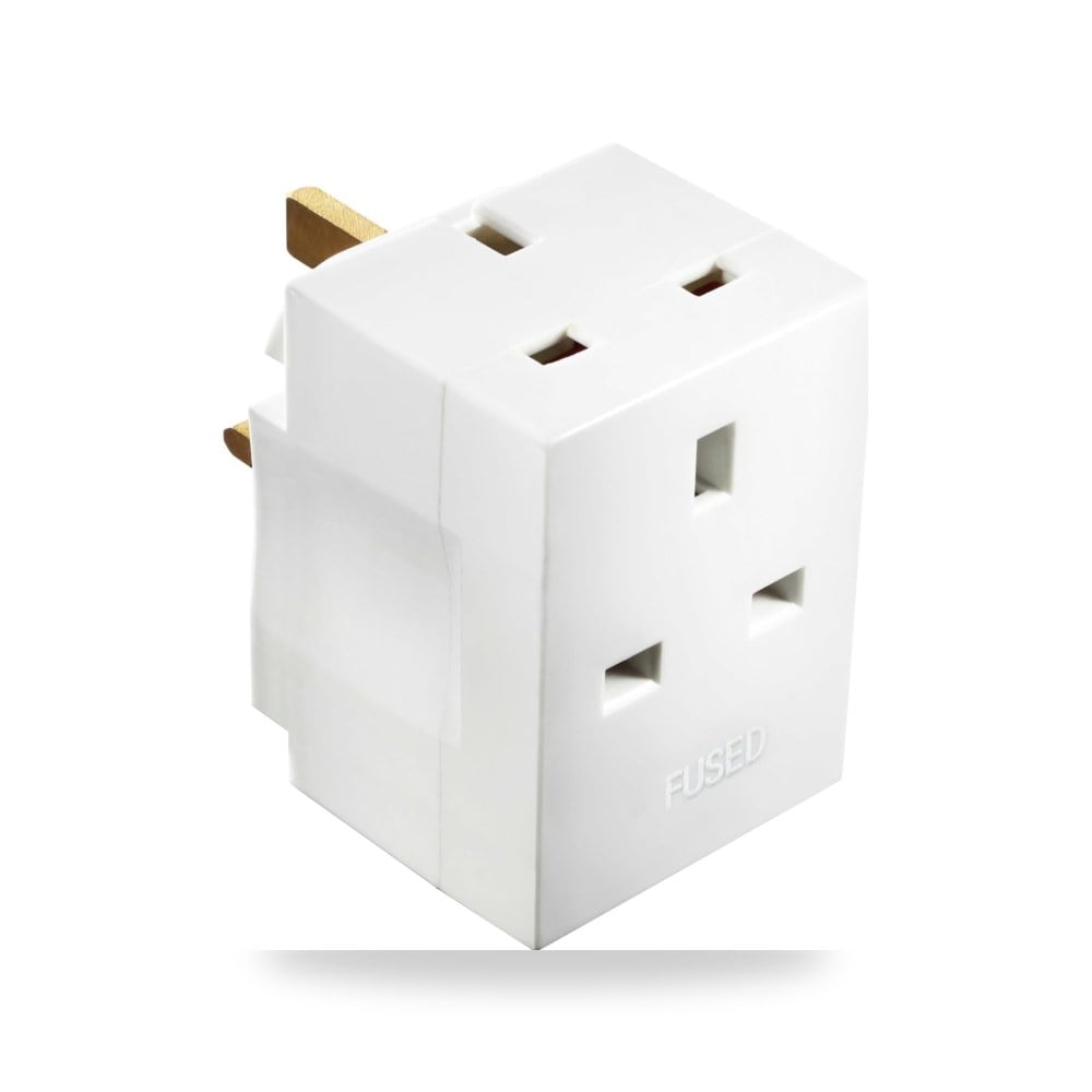 Mwslat Plug Multi-Purpose Sockets 3 × 1, Aqsa Hmwlh Model 220-240