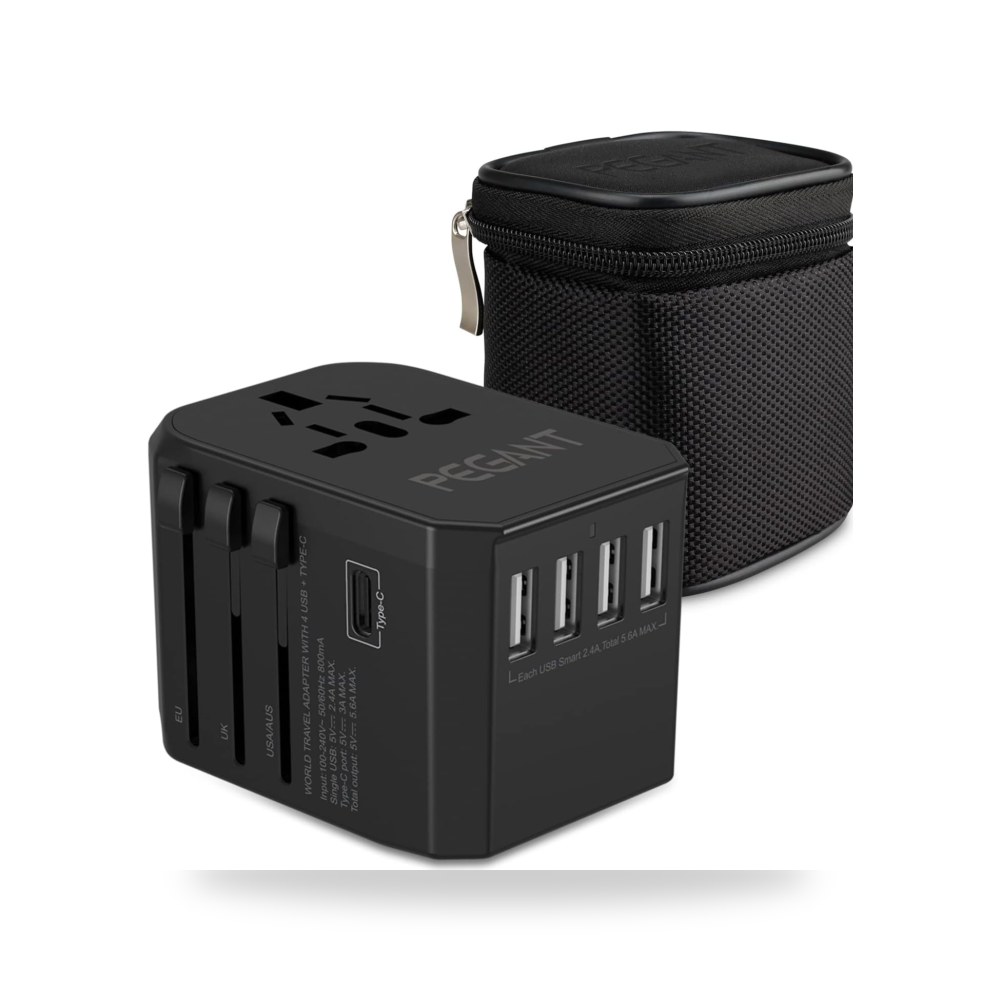 حافظة طاقة عالمي للسفر 4 منافذ USB نوع C بيجانت