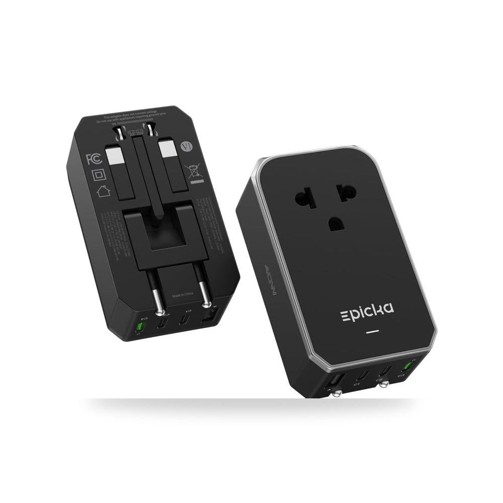 ايبيكا Mondial Air Travel Adapter 40W أسود
