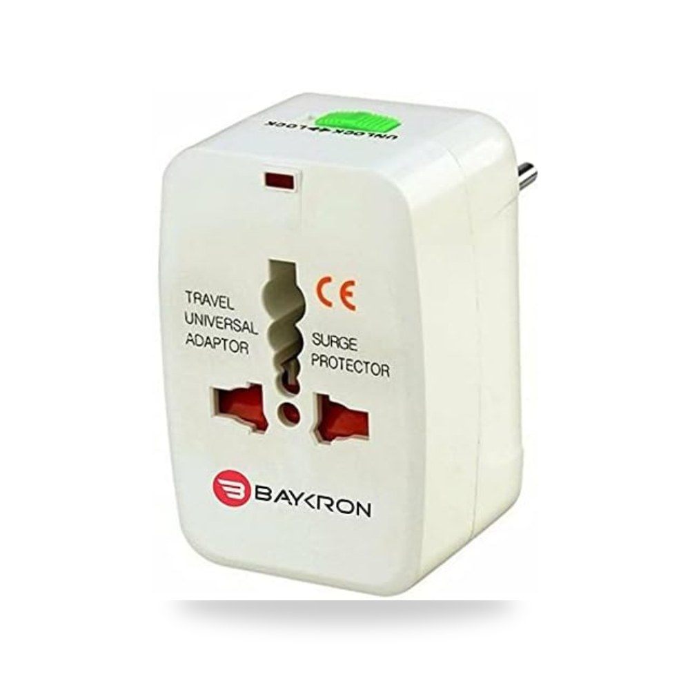 بايكرون adapter عالمي السفر أبيض ITC001