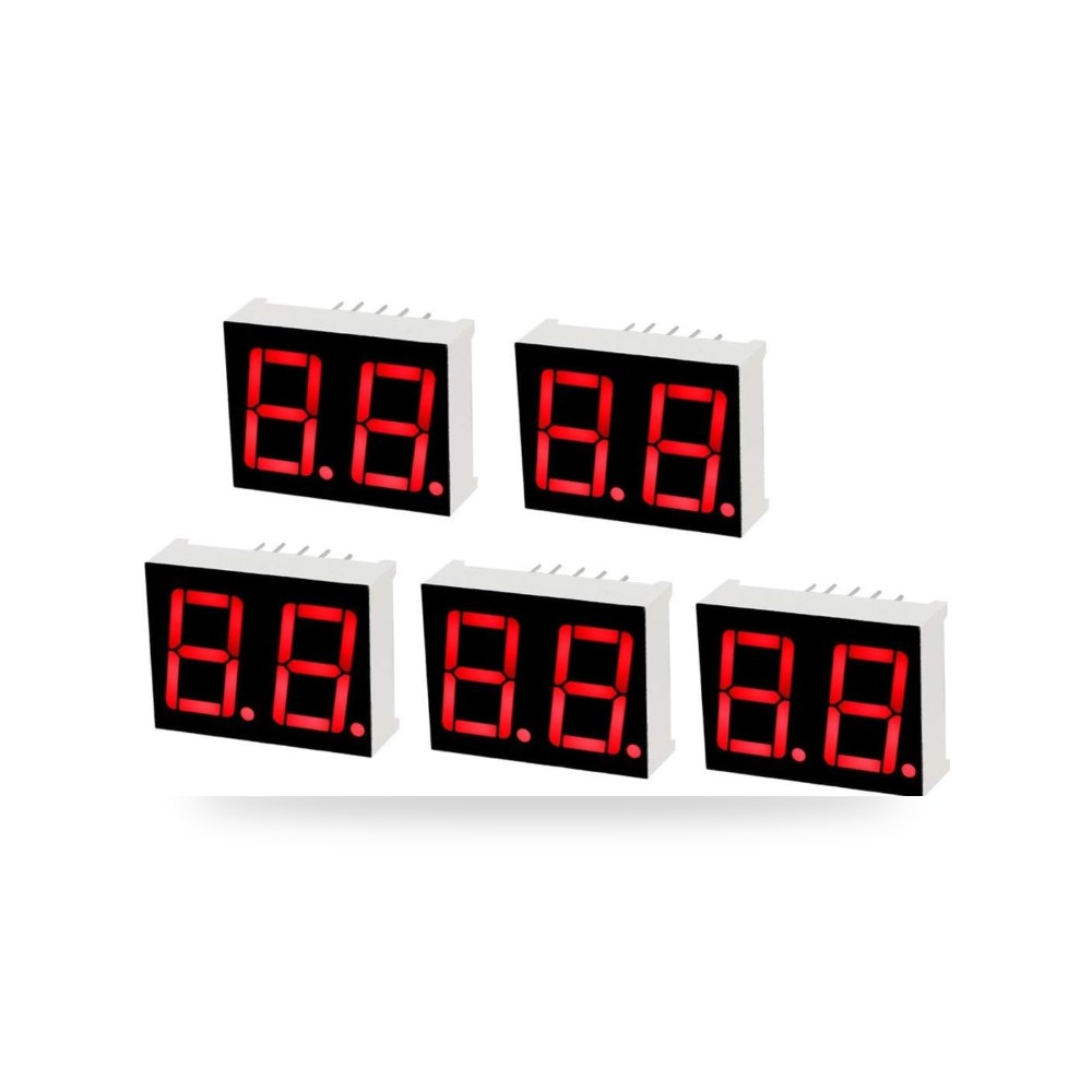 انبوب كاثود مشترك 10 دبابيس 2 بت 7 قطع اكس واي دبليو اتش بي جي